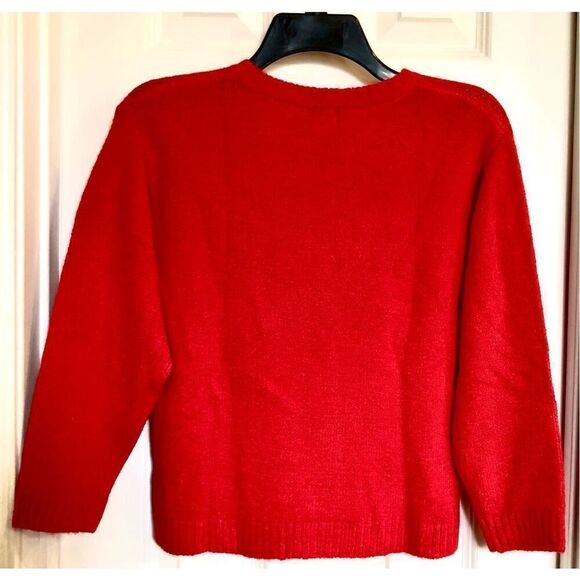 VINCE CAMUTO - Girls Sz M (7-8) “Love” Sweater in Cozy Acrylic/Poly Blend. CUTE! - Picture 5 of 13